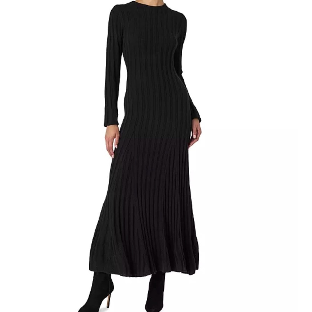 French Connection- Women's Babysoft Fit & Flare Sweater Dress